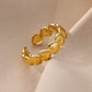 Romantic Heart Rings