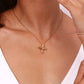 Cross Pendant Waterproof Necklace