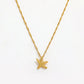 Starfish Pendant Stainless Steel Necklace
