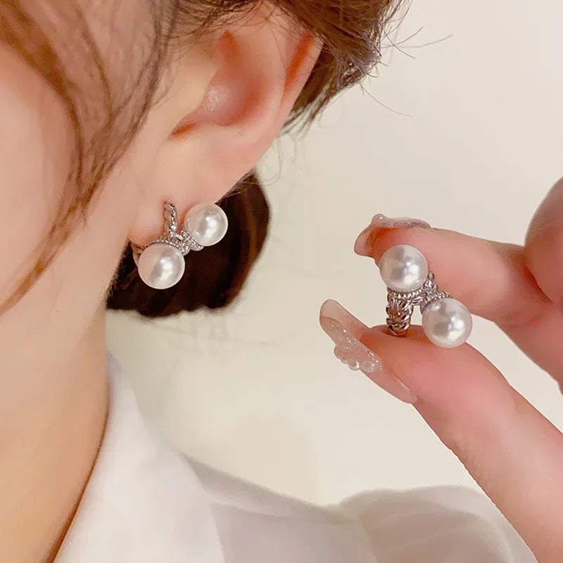 Pearl Sweet Cool Light Earrings