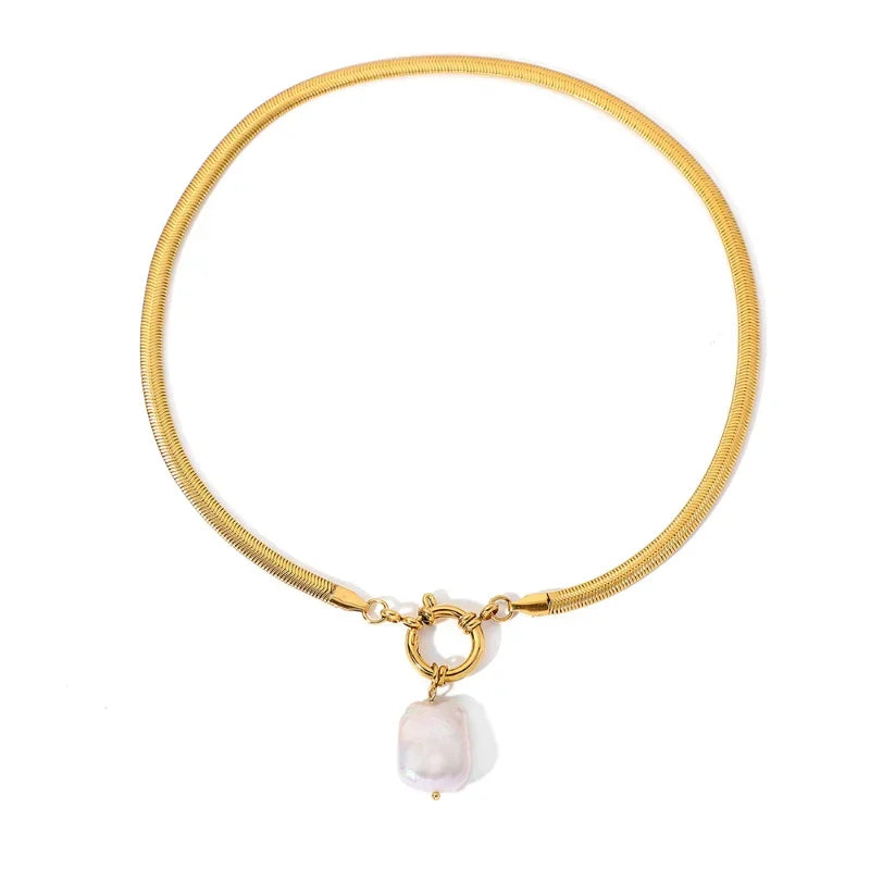 Freshwater Pearl Pendant Necklace