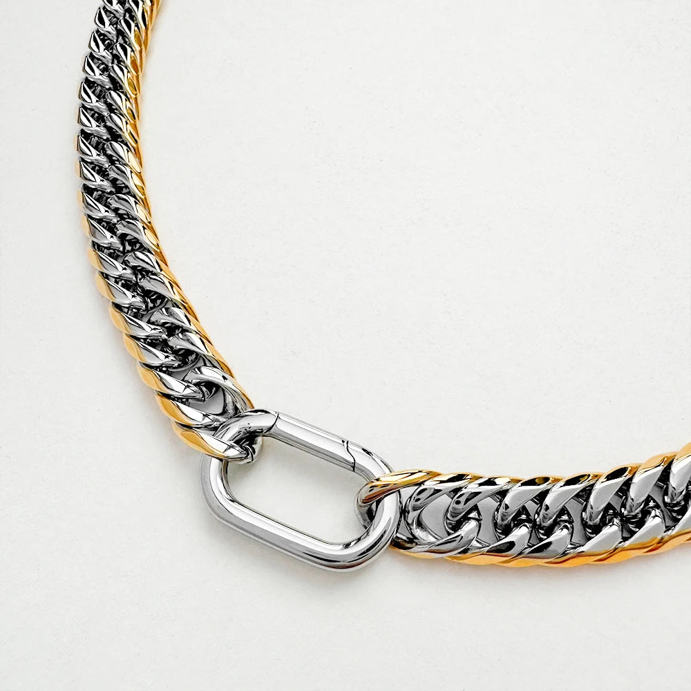 Two Tone Cuban Chain