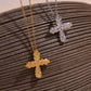 Cross Pendant Waterproof Necklace