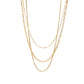 Waterproof 18K Gold Plated Neckalace